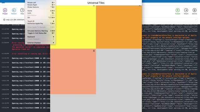 React Native Responsive Grid, Universal Tiles Demo смотреть онлайн