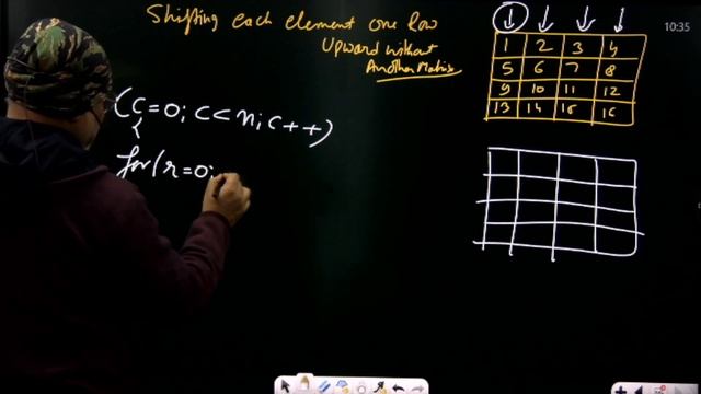 shifting of row and column elements| ISC | computer | java | class 12 | class 11 смотреть онлайн