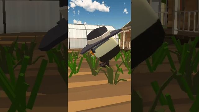 Мотыжить блин заставили в Chicken gun?? смотреть онлайн