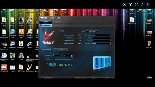 Overclocking my AMD Athlon II x4 CPU with ASUS Turbo V Evo смотреть онлайн