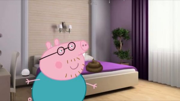 Свинка Пеппа Папа Свин накричал на Пеппу