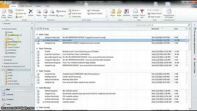 Microsoft Outlook 2010 Basic Training смотреть онлайн