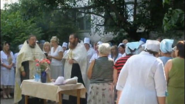Молебен свт Луке Крымскому в Гвардейской больнице 14.06.2013 смотреть онлайн