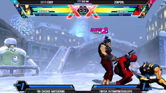 TNS CHICAGO Chuy vs Zenpool FT7 UMvC3 Exhibition (2021) смотреть онлайн