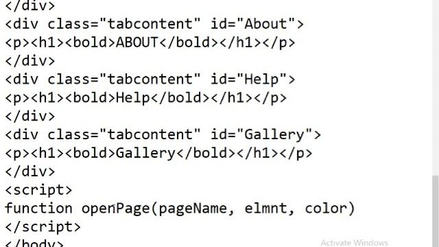 Adding full page tabs to the website with html ,CSS and JavaScript by TECHNO STUDY смотреть онлайн