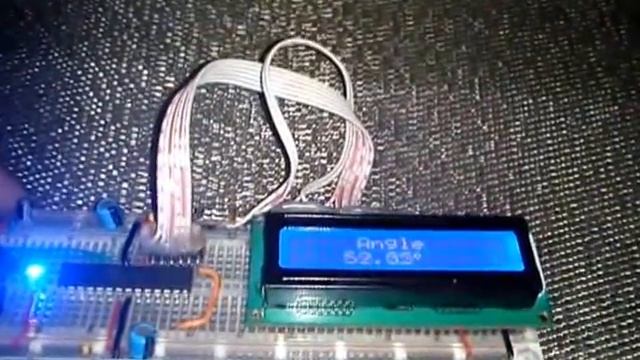 ATMega8L Angular Tilt Measurement смотреть онлайн