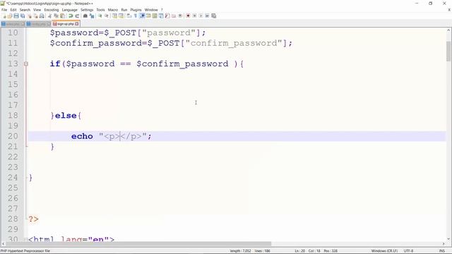 User Authentication System using PHP and MySQL - Sign Up and Login смотреть онлайн