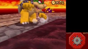Super Mario 64 DS - All Bowser Levels (Bowser Boss Battles)