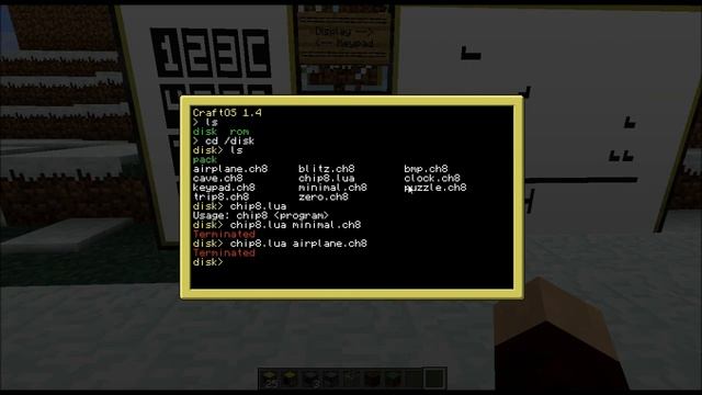 CHIP-8 Update 3: ComputerCraft Port смотреть онлайн