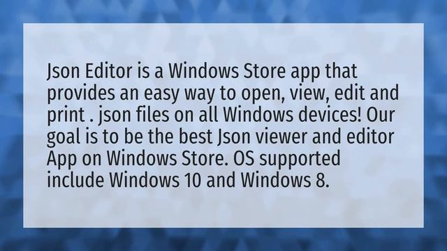 What app opens JSON files? смотреть онлайн