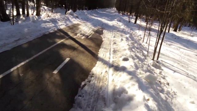 На лыжах по Лосиному острову. Весна-2021 ч. 1/3 смотреть онлайн