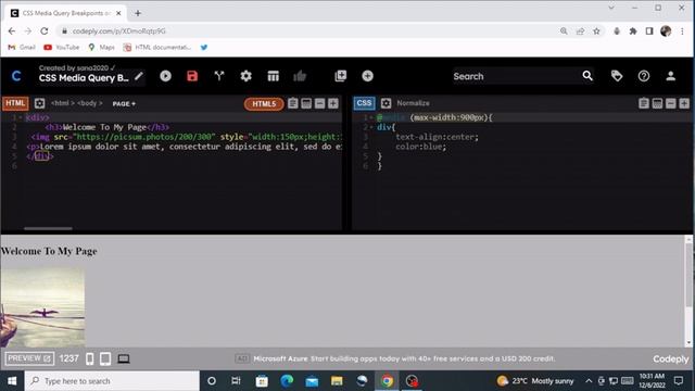 CSS Media Queries смотреть онлайн