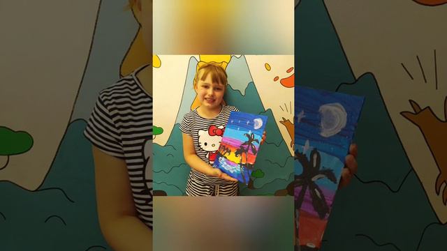 Закат, море, пальмы смотреть онлайн