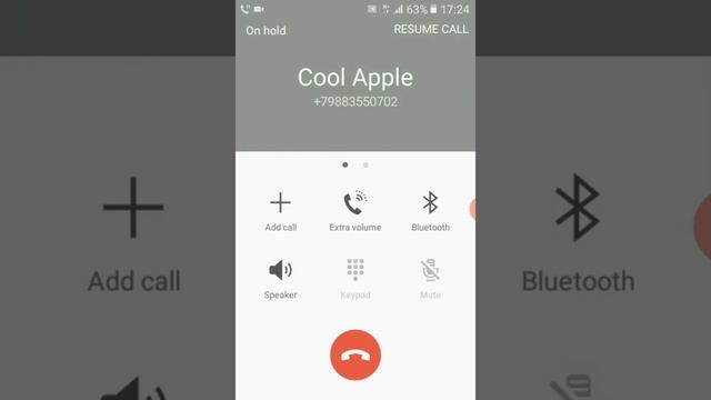 Samsung Galaxy J1 Mini Prime  (SM-J106F) Incoming Call / Screen Video