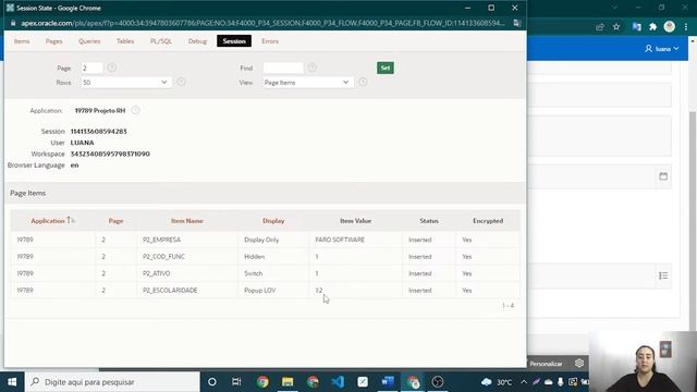 Projeto RH - Oracle APEX - Popup Lov, Select List смотреть онлайн