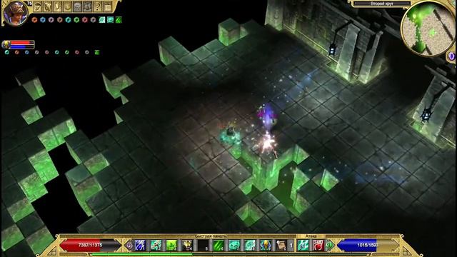 Titan Quest HARDCORE! Легенда без смертей ДУХ+Лес №29 смотреть онлайн
