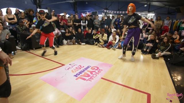 SPECIAL GYAL UNIVERSE 2019 2VS2 BATTLE - GRACE & AMELIE VS ARESHA & ALENA FRG CREW (WIN) смотреть онлайн