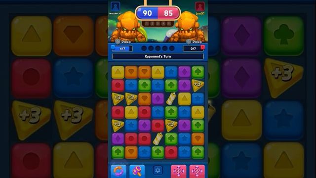 Puzzle Monsters 1:1 Online Puzzle Battle gameplay смотреть онлайн