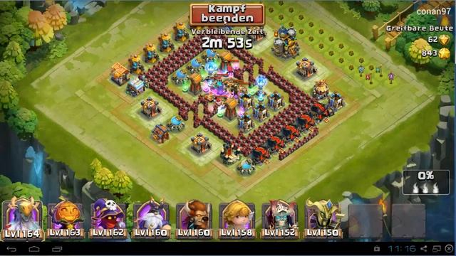Schloss Konflikt #100 Expedition's Taktik by Hunted Castle Clash смотреть онлайн