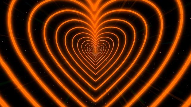 Neon heart | heart | ? Orange hearts ? | love | background video | сердечки фон | ФутаЖОР смотреть онлайн