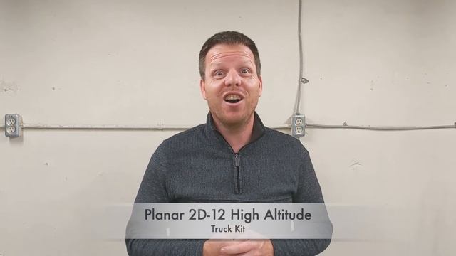 Planar 2D-12 High Altitude w/Truck Install Kit from Expedition Upfitter смотреть онлайн