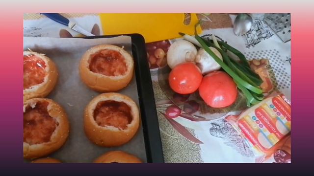 Пицца 🍕 в булочке🍞 смотреть онлайн