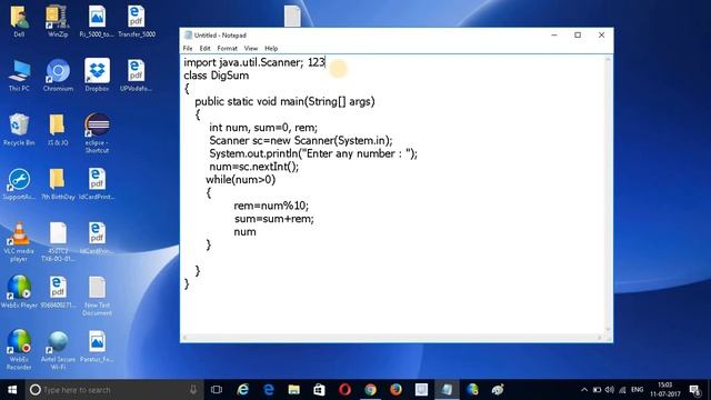 Program in java to Find the sum of digit || Interview Program смотреть онлайн