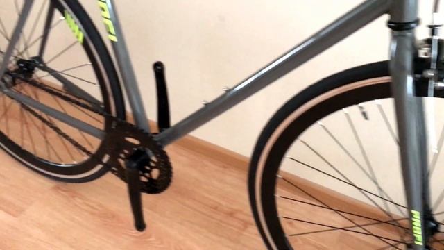 Велосипед Фикс Fix Profi цвет металлик смотреть онлайн