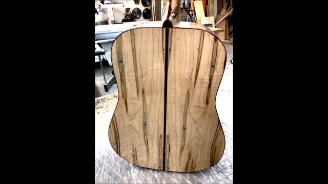 Ambrosia Maple D28 style guitar смотреть онлайн