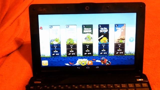 Android 4.4 on Asus EEE PC смотреть онлайн