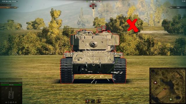 How To Penetrate T26E4 SuperPershing Weak Spots - WOT (Old)