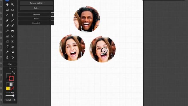 Clip Path SVG Editing with Janvas смотреть онлайн