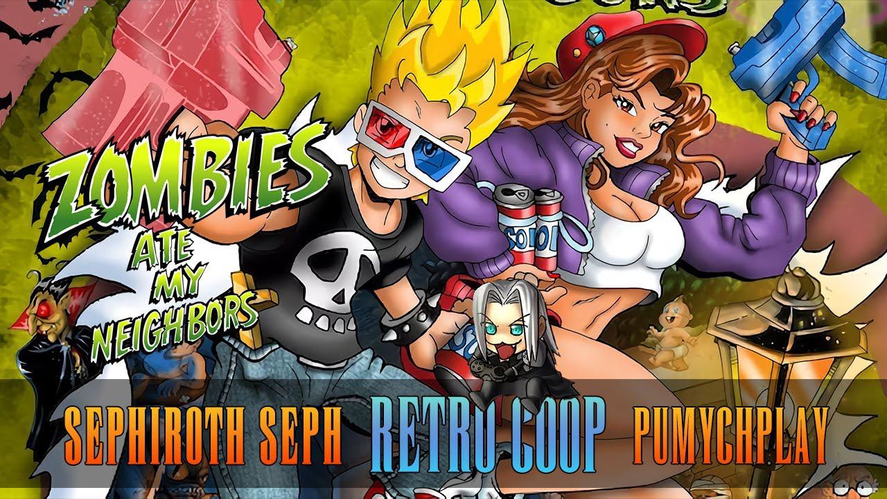 Zombies Ate My Neighbors! Прохождение с  @sephirothseph8516   #1 #16bit #pc #shorts