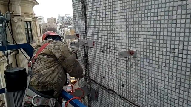 Продувка фасада Новый Арбат, 15