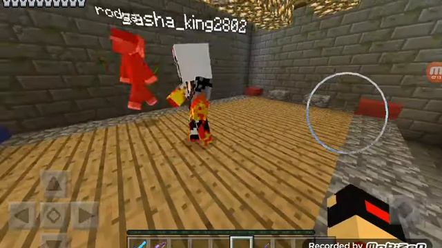 играю в minecraft PE v1.0.6 на сервер побег из тюрьмы c моими друзьями смотреть онлайн