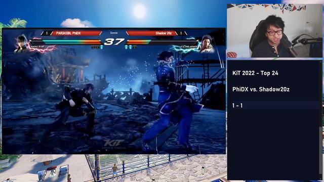 How do Tekken pros stay calm? — PhiDX vs. Shadow20z @ KiT 2022 смотреть онлайн