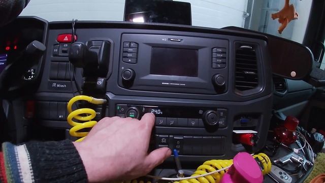 SCANIA Р440 # Климат контроль. Как им управлять. смотреть онлайн