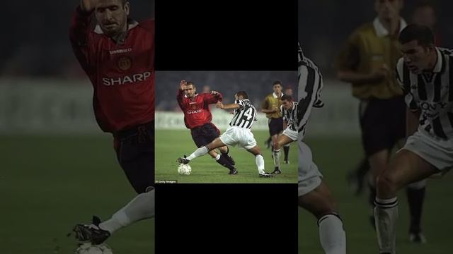 Eric Cantona MAN UNITED VS Paolo Montero JUVENTUS смотреть онлайн