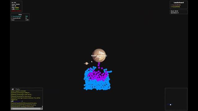 g\Gota.io most mass ratio from one split ! | World Record Solo Edition смотреть онлайн