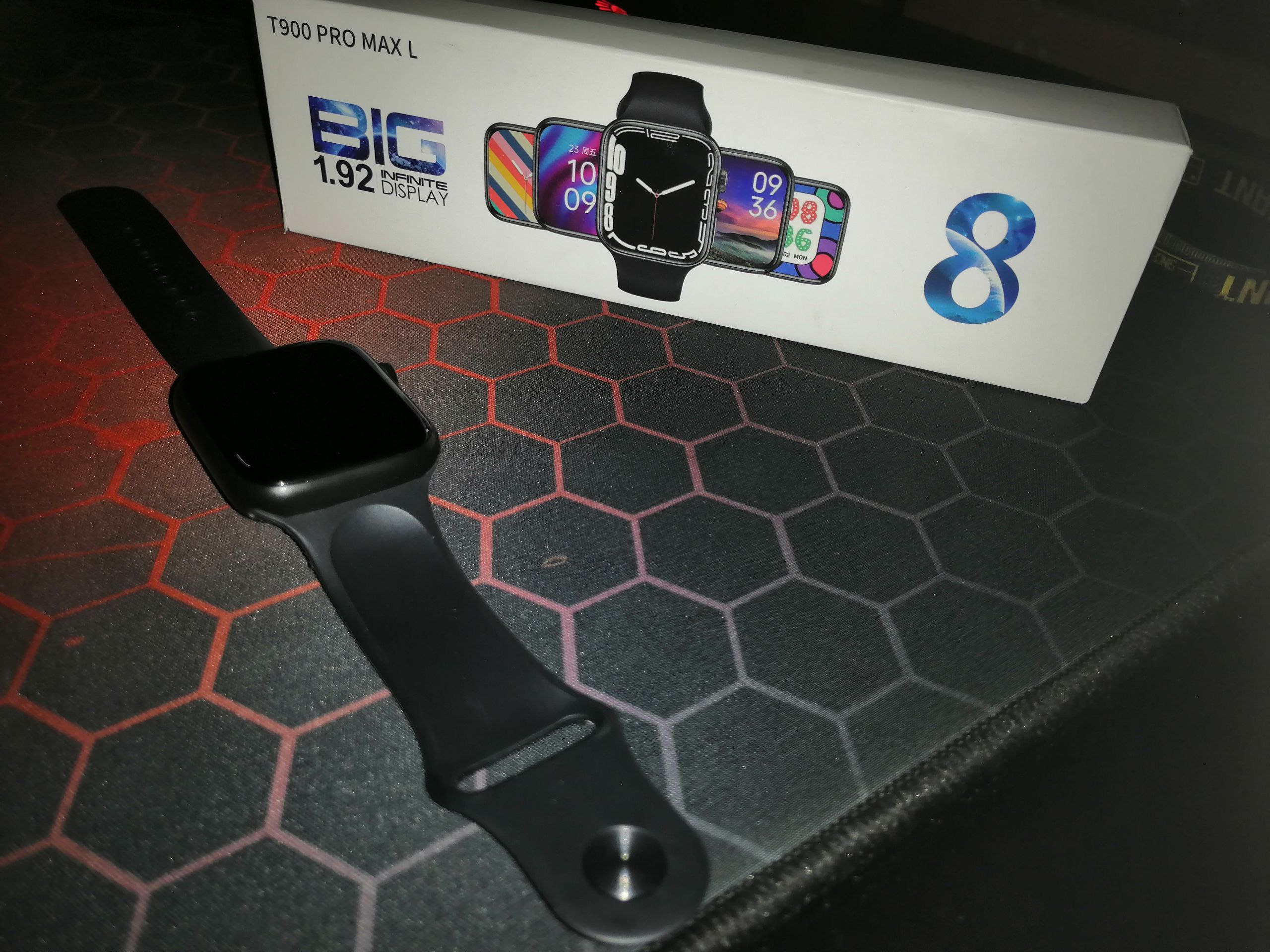 Распаковка и обзор на Smart Watch 8 T900 Pro Max L Redsen смотреть онлайн