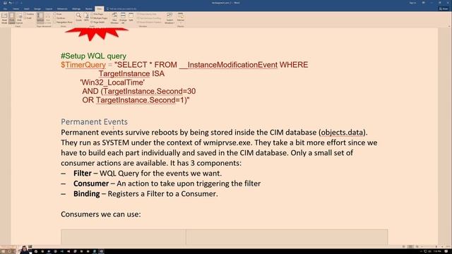 Tech Segment: Basics of Abusing WMI Events - Paul's Security Weekly #509 смотреть онлайн