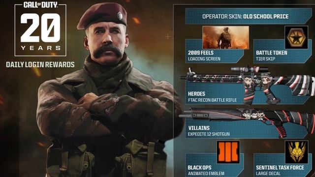FREE Captain Price Operator & 20 Year Anniversary Blueprints LIVE… (NEW Call of Duty Event Trailer) смотреть онлайн