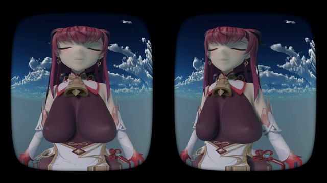 【VR180】Captain Misoji,Ganyu cosplay(三十路船長,甘雨コス),Close up【DanceXR(MMD) 】 смотреть онлайн