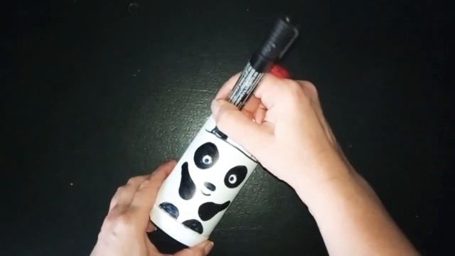 Поделки из пластиковых бутылок / Кашпо Панда смотреть онлайн