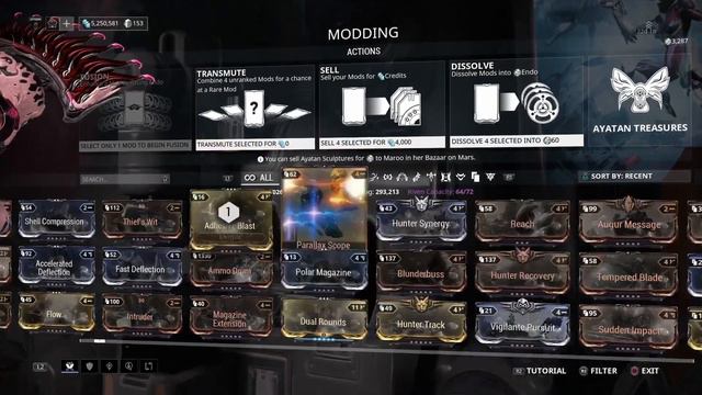 Warframe - How To Trans-mutate Mods - 2018 смотреть онлайн