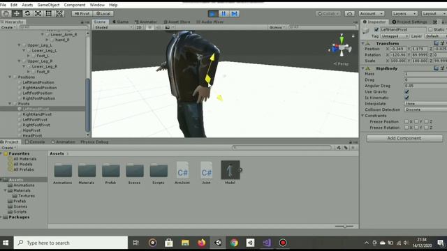 How To Make an Active Ragdoll Controller in Unity (My method) | Part 2 - setting up the controller смотреть онлайн