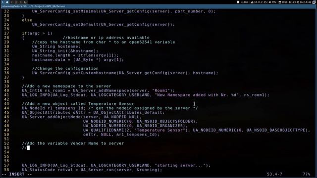 Open62541 (OPC UA in C) Tutorial Fill the server with some data (Part 3) смотреть онлайн