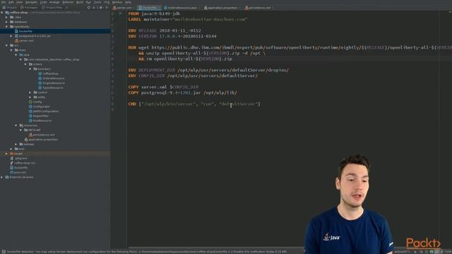 Containerizing Java EE 8 Apps Using Docker and Kubernetes: What to configure?| packtpub.com смотреть онлайн