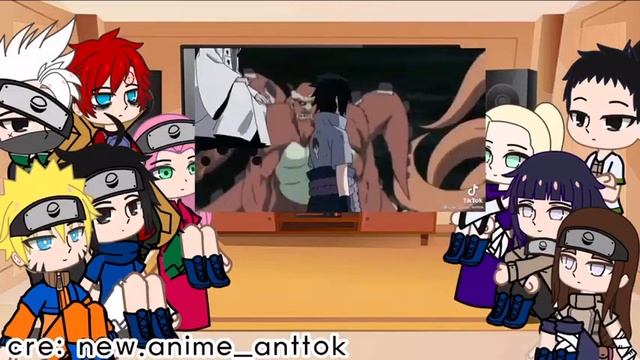 Naruto friend react Team 7 || Gachaclup || Part 2 || Uchiha Sasuke || смотреть онлайн