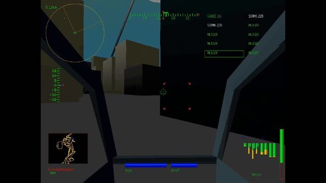 Iron Piston - Jade Falcon Mission 14 - MechWarrior 2: 31st Century Combat смотреть онлайн